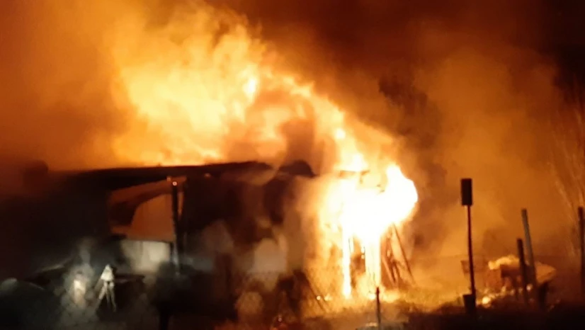 Kümes Alev Alev Yandı!