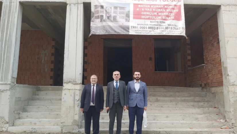 Müftü Derin Çalışmaları İnceledi