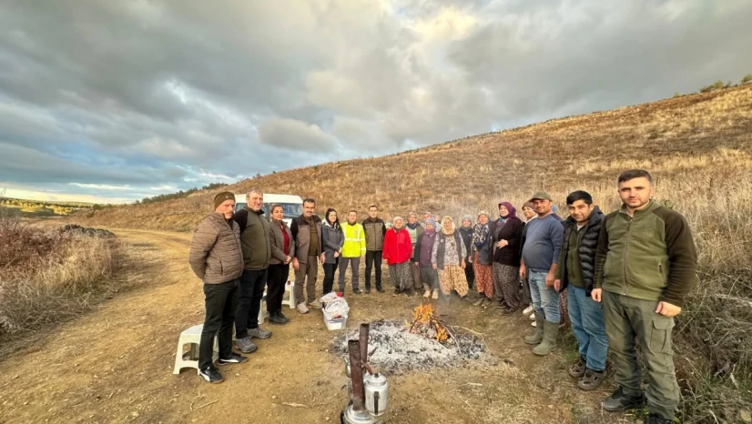 OBM'den Fidan Dikim Sahasında Denetim