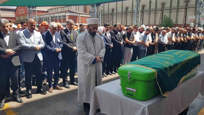 Patlamada Ölen İşçi Son Yolculuğuna Uğurlandı