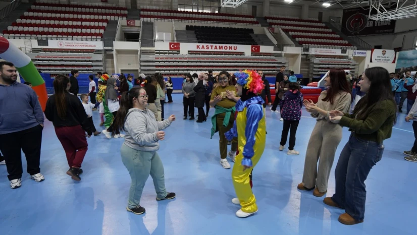 Özel Çocuklar Sporla Eğlendi