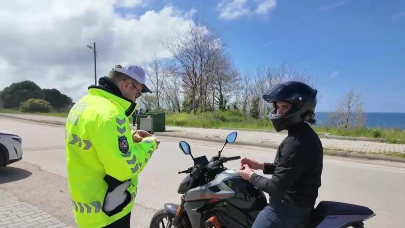 Sinop'ta 'Sıfır Can Kaybı' Hedefiyle Motosiklet Seferberliği