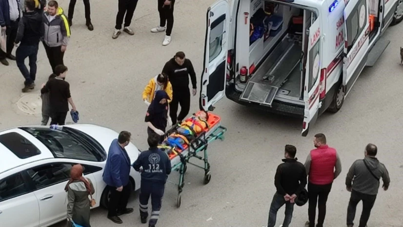 Sinop'ta bisikletli çocuğa araba çarptı