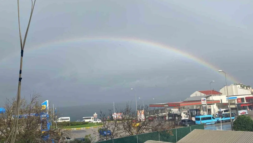 Sinop'ta Gökkuşağı Manzarası