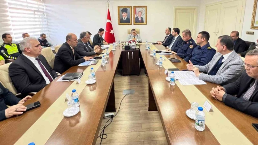 Sinop'ta Kış Mevsimi Trafik Tedbirleri Toplantısı