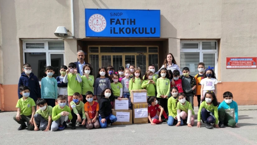 Sinop'ta 'Kitap Kumbaram' projesi