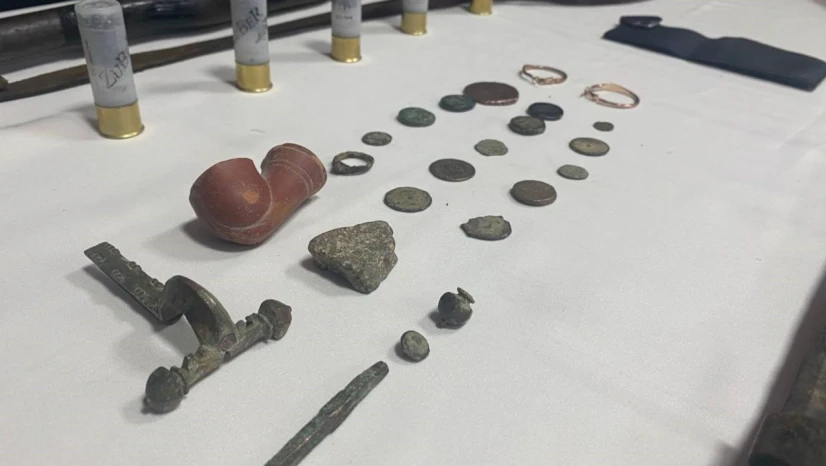 Sinop'ta tarihi eser kaçakçılarına baskın: 1 gözaltı