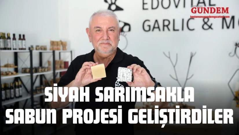 Siyah Sarımsakla Sabun Projesi Geliştirdiler