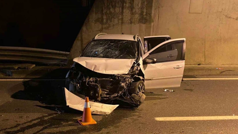 Tünelde Meydana Gelen Kazada 4 Kişi Yaralandı