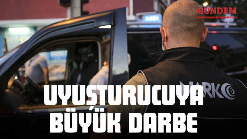 Uyuşturucuya Büyük Darbe: 532 Operasyon, 104 Tutuklama