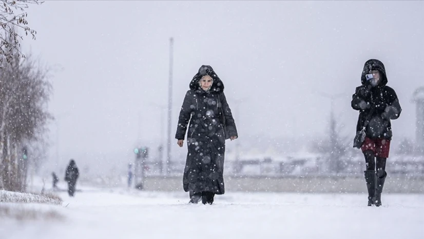 Yurdun Bazı Kesimlerinde Kar Etkili Oldu