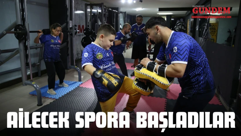 Ailecek Spora Başladılar