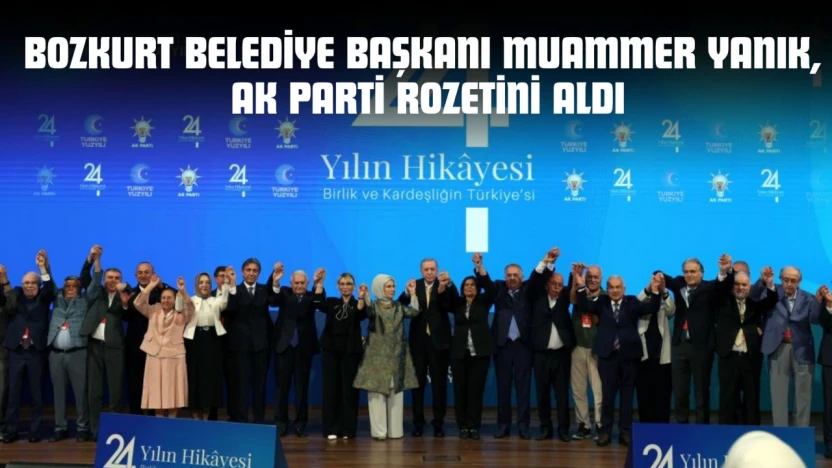 Bozkurt Belediye Başkanı Muammer Yanık, AK Parti Rozetini Aldı