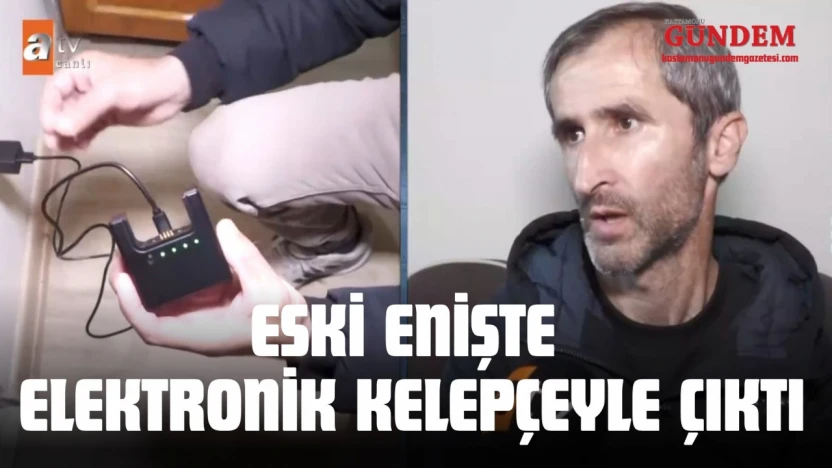 Eski Enişte Müge Anlı'ya Elektronik Kelepçeyle Çıktı