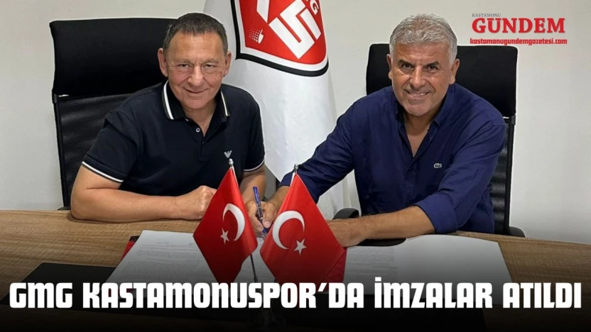 GMG Kastamonuspor'da İmzalar Atıldı: Ahmet Duman Dönemi Başladı