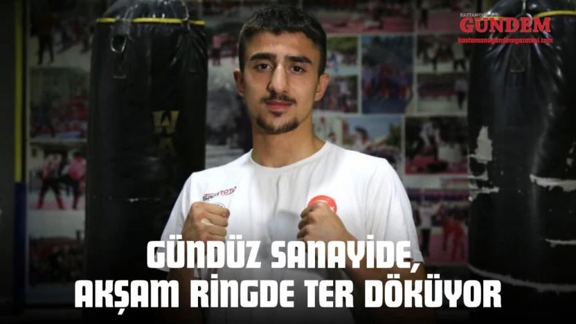 Gündüz Sanayide, Akşam Ringde Ter Döküyor