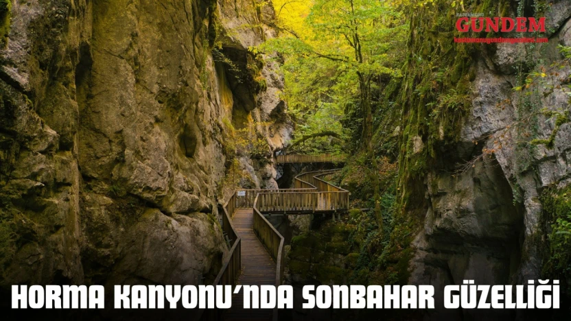 Horma Kanyonu'nda Sonbahar Güzelliği