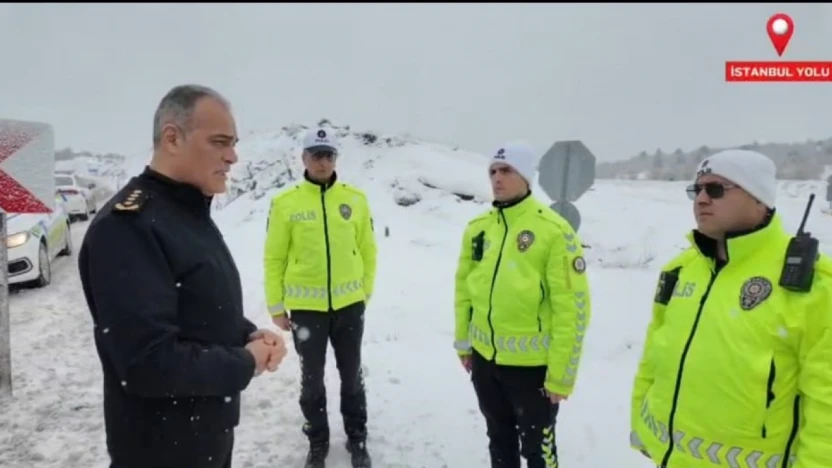 İl Emniyet Müdürü Tamer Taş, Kış Tedbirleri Hakkında Bilgi Aldı