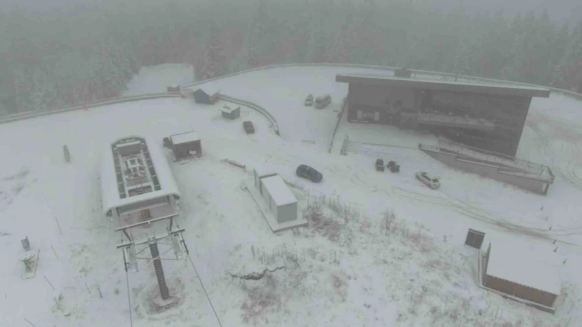 Ilgaz Dağı Beyaza Büründü