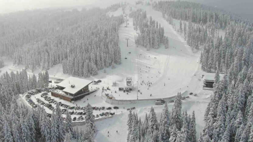 Ilgaz Dağı'nda Yarıyıl Tatili Coşkusu