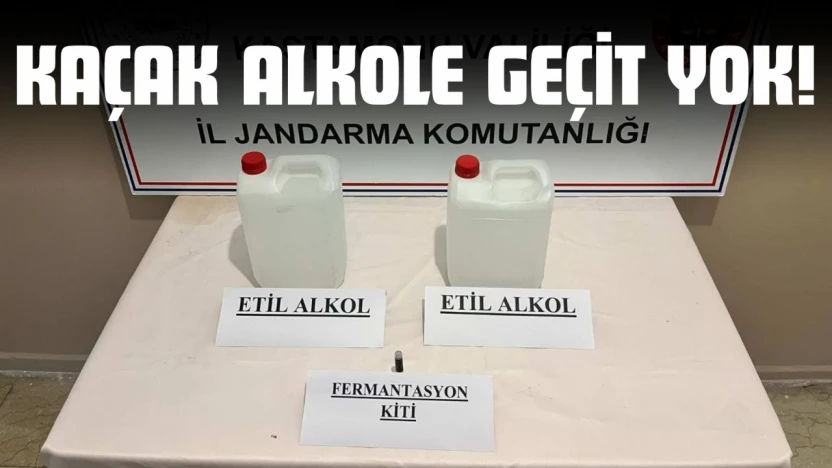 Kaçak Alkole Geçit Yok!