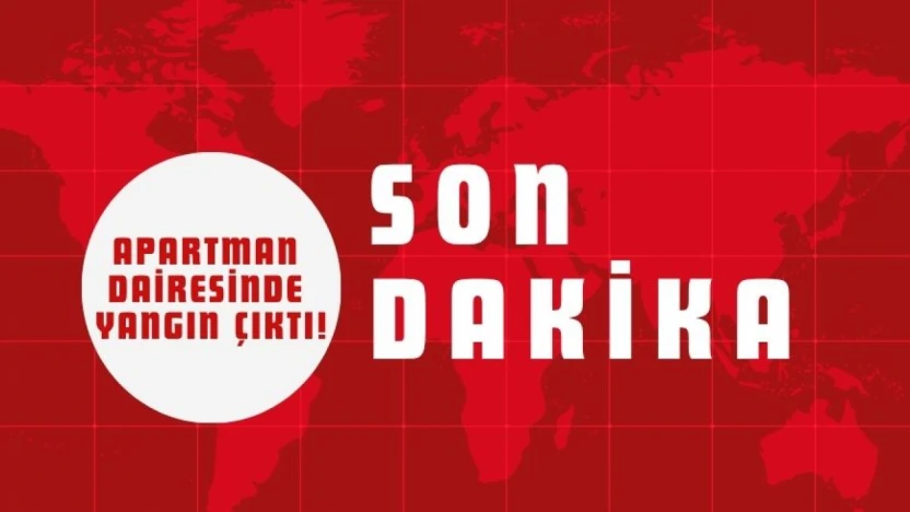 Kastamonu'da Apartman Dairesinde Yangın Çıktı!