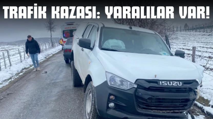 Kastamonu'da Trafik Kazası: Yaralılar Var!