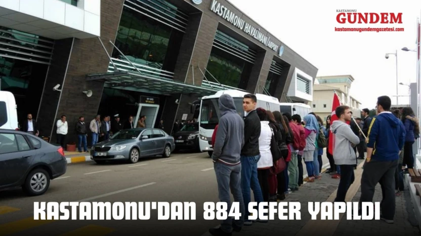Kastamonu'dan 884 Sefer Yapıldı