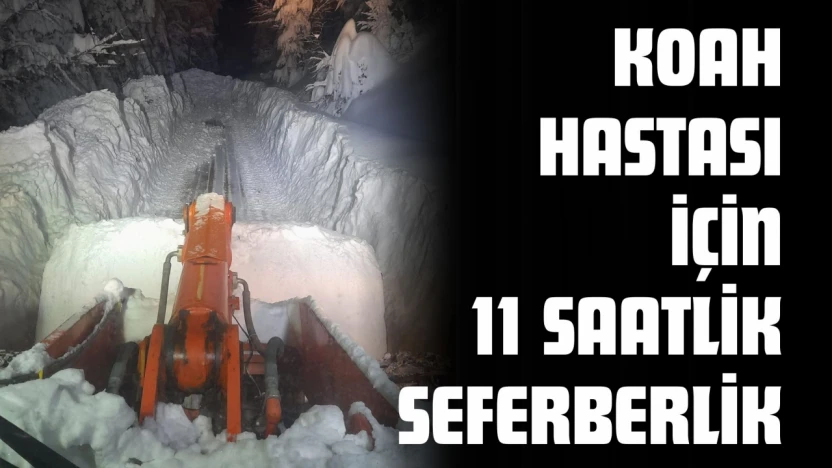 KOAH Hastası İçin 11 Saatlik Seferberlik