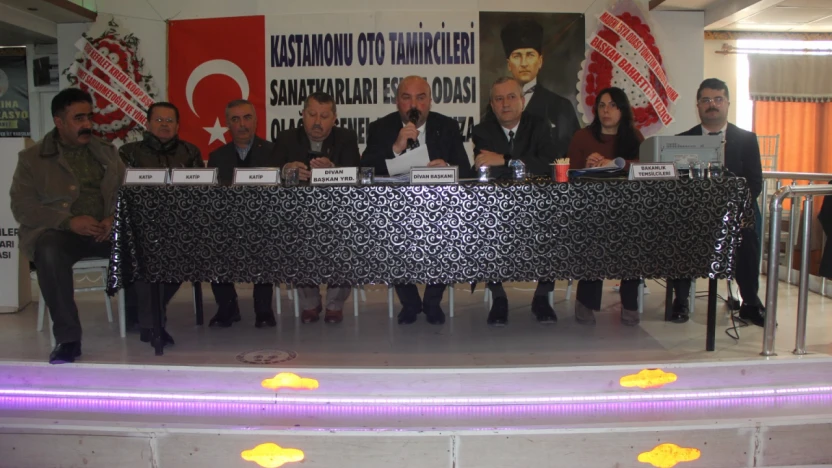 Oto Tamircileri Odası Genel Kurulu Yapıldı