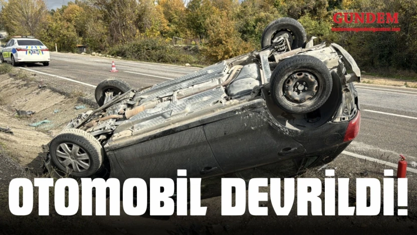 Otomobil Devrildi!