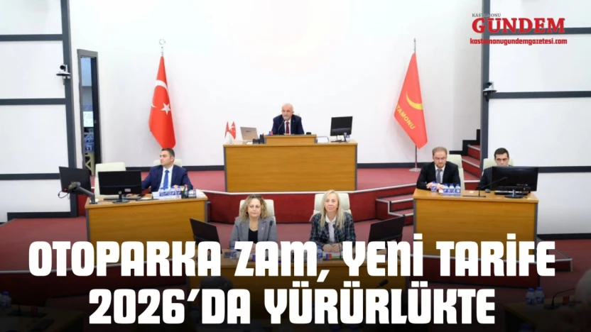 Otoparka Zam, Yeni Tarife 2026'da Yürürlükte