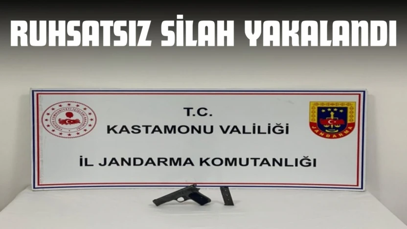 Ruhsatsız Silah Yakalandı