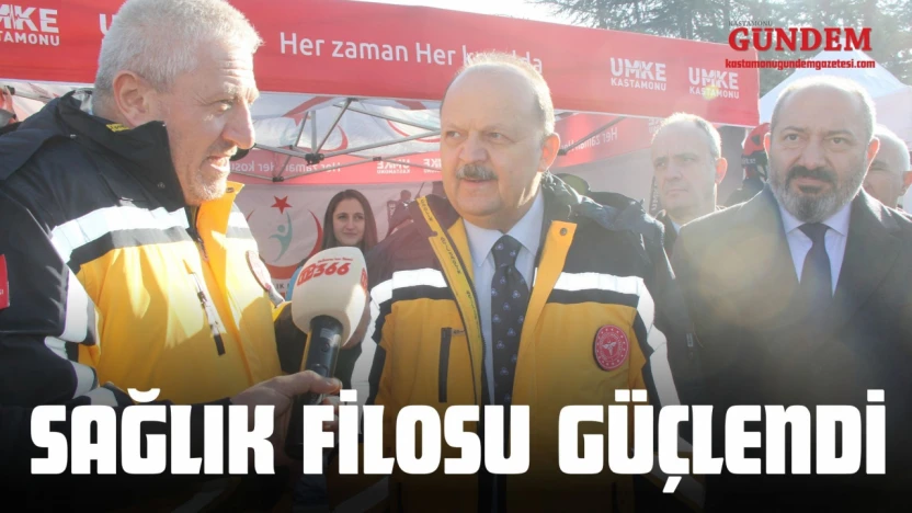 Sağlık Filosu Güçlendi