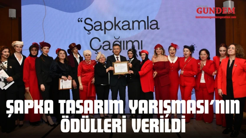 Şapka Tasarım Yarışması'nın Ödülleri Verildi