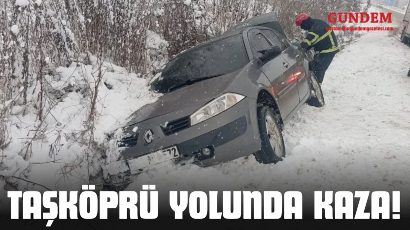 Taşköprü Yolunda Kaza!