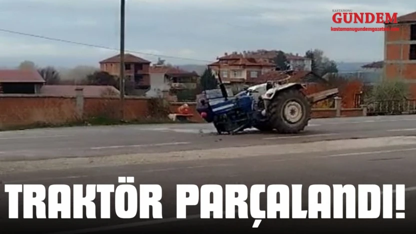 Traktör Parçalandı!