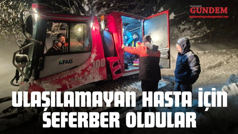 Ulaşılamayan Hasta İçin Seferber Oldular
