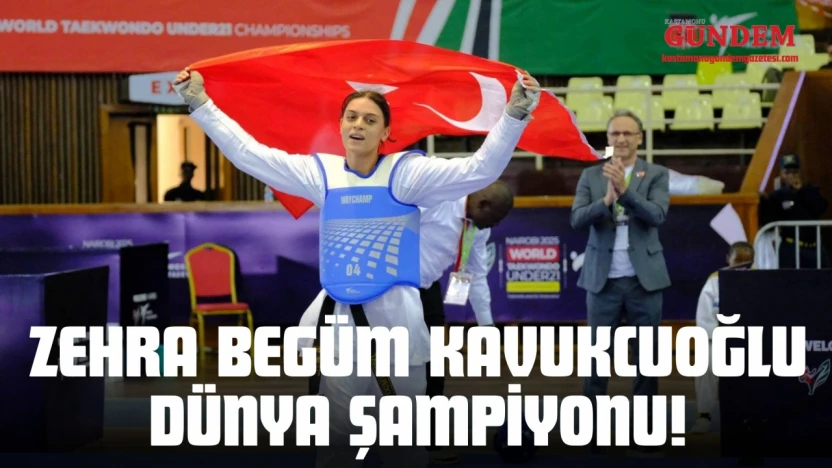 Zehra Begüm Kavukcuoğlu Dünya Şampiyonu!