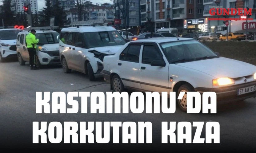 Kastamonu'da Korkutan Kaza