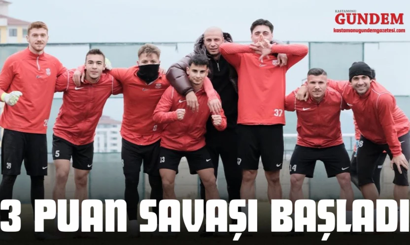 3 Puan Savaşı Başladı