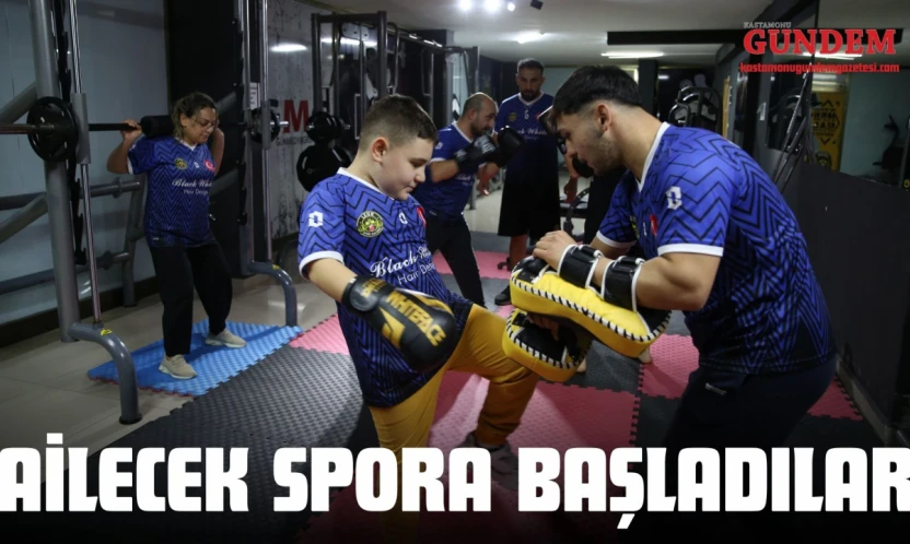 Ailecek Spora Başladılar