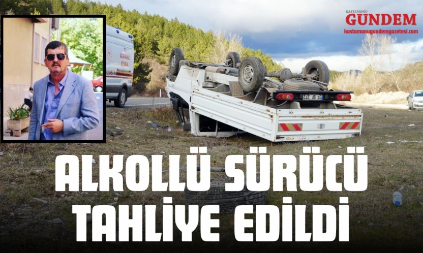 Alkollü Sürücü Tahliye Edildi
