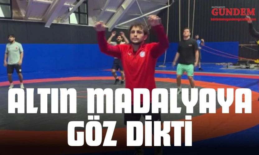 Altın Madalyaya Göz Dikti