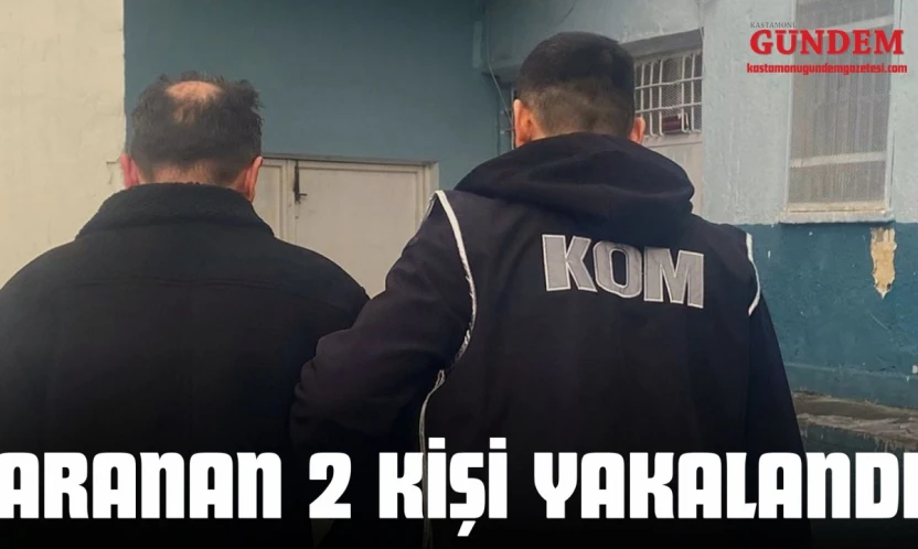 Aranan 2 Kişi Yakalandı