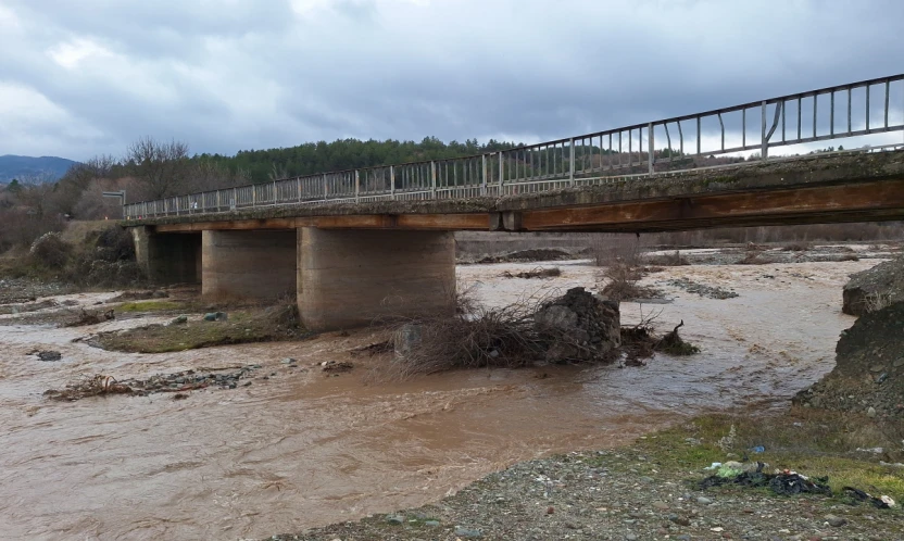 Kastamonu İle Çorum'u Bağlayan Köprü Ulaşıma Kapatıldı