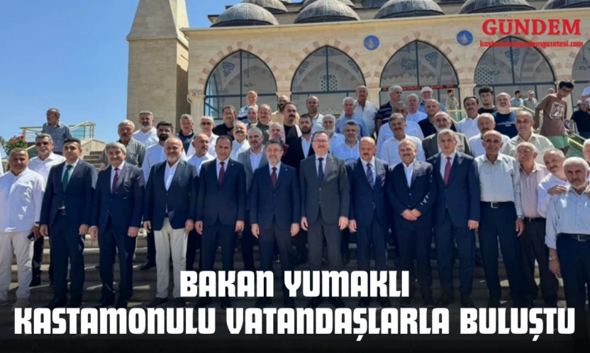 Bakan Yumaklı Kastamonulu Vatandaşlarla Buluştu