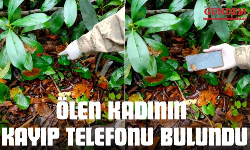 Bozkurt'ta Ölen Kadının Kayıp Telefonu Bulundu