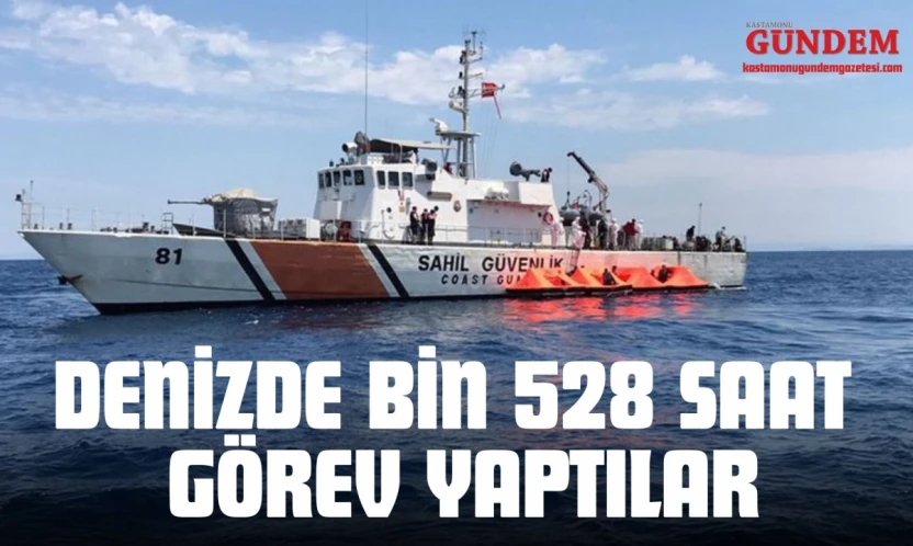 Denizde Bin 528 Saat Görev Yaptılar
