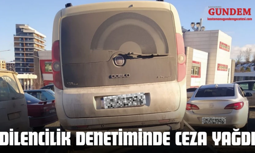 Dilencilik Denetiminde Ceza Yağdı